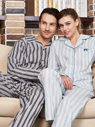 Mens And Womens Organic Cotton Pyjama Set
